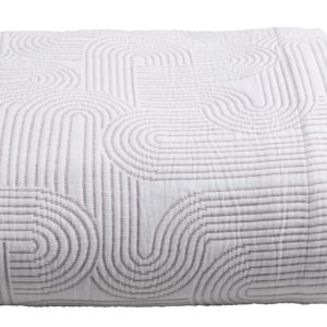 Jeté Kiko Cuivre 260 x 260 Jetés de lit La Vallée du blanc