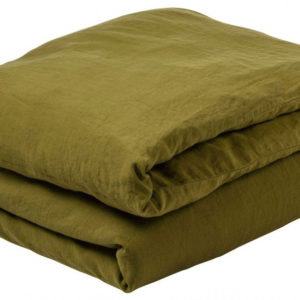 Housse de couette Mona Lichen 140 x 200 Housses de couette La Vallée du blanc