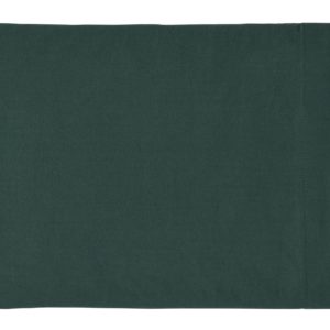 Drap plat Céleste Nori 260×310 coton bio Draps plats La Vallée du blanc